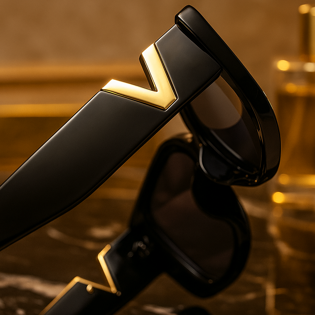 "V" Sonnenbrille