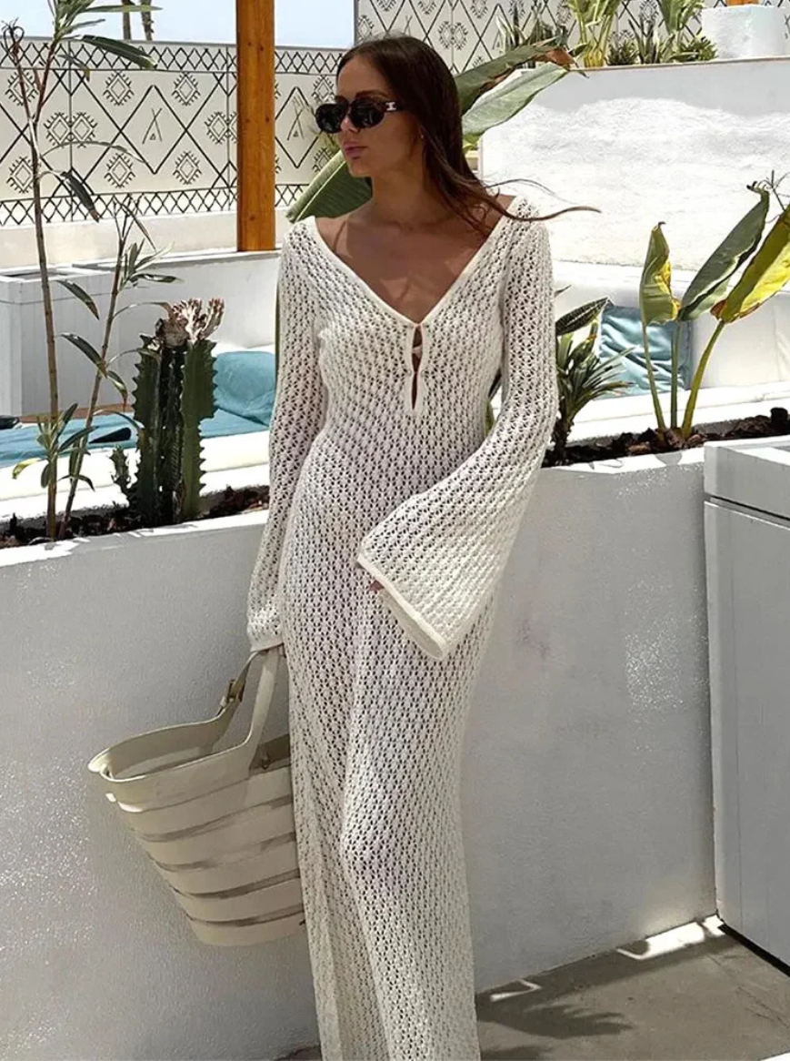 Tyra™ | Handgehäkeltes Strandkleid