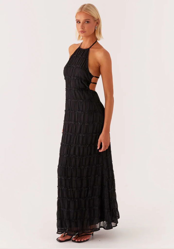 Althea™ | Elegantes Häkel-Design Maxikleid