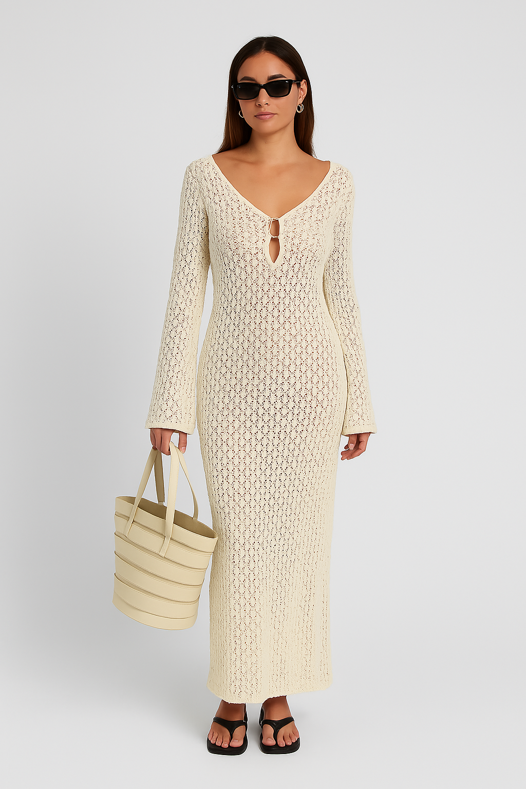 Tyra™ | Handgehäkeltes Strandkleid