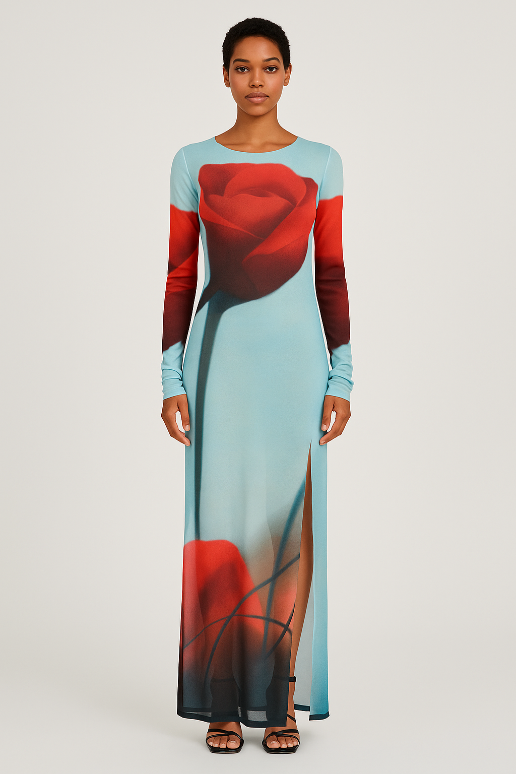 Coimbra™ | Figurbetontes Kleid mit Print