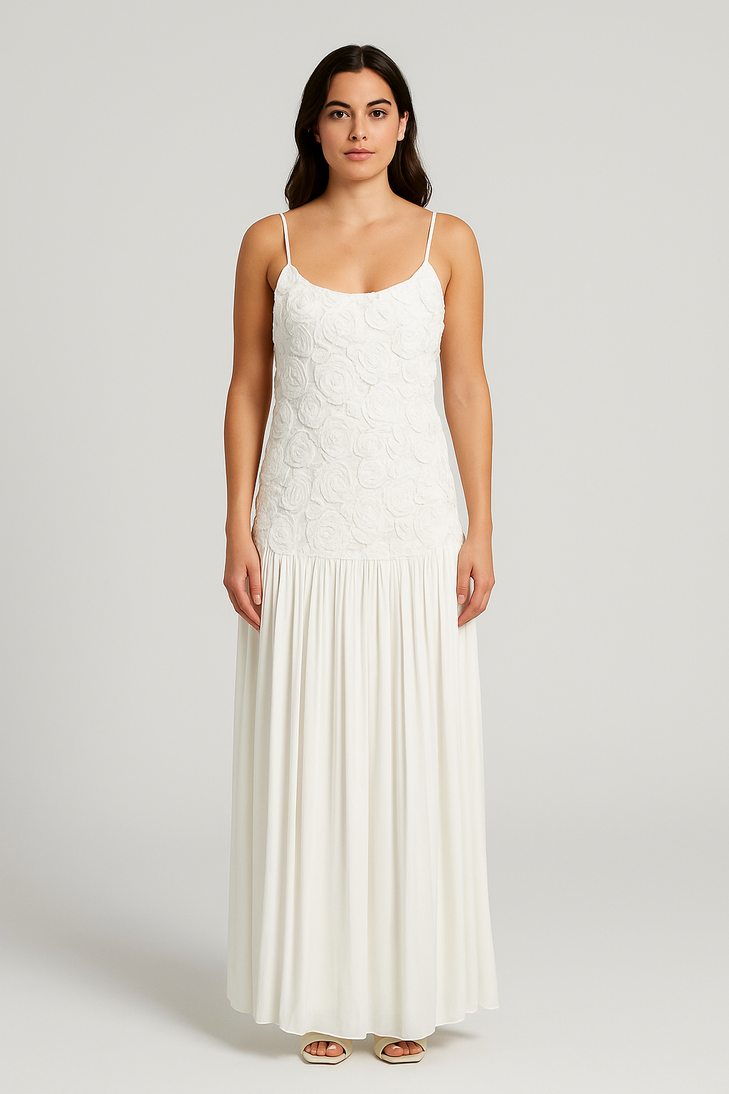 Lysse™ | Kleid mit Spitzenoberteil & Faltenrock