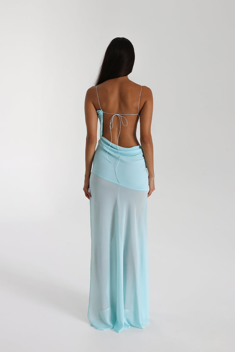 Babette™ | Elegantes Maxikleid mit Cut-Out