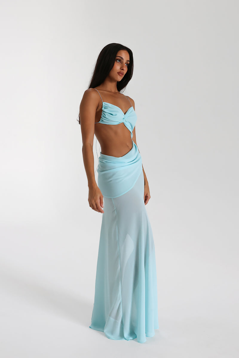 Babette™ | Elegantes Maxikleid mit Cut-Out