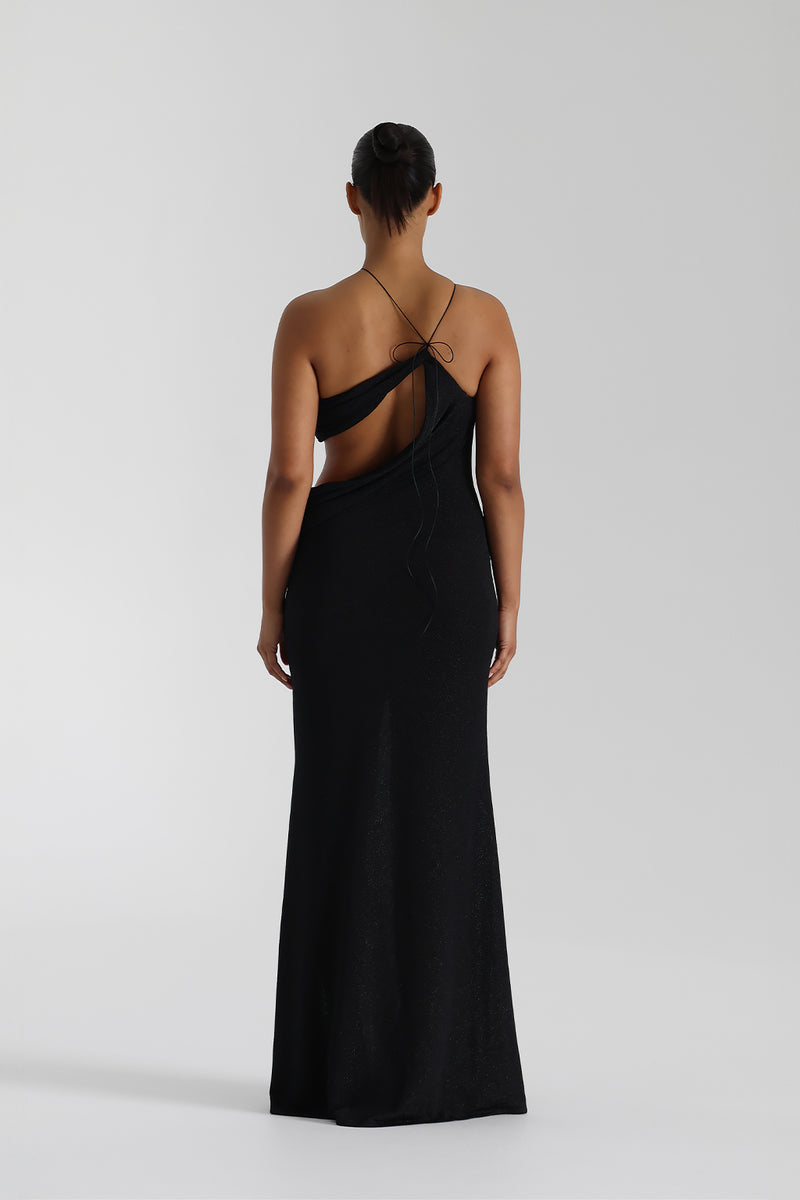 Isolde™ | Rückenfreies Maxikleid mit Kreuzträgern