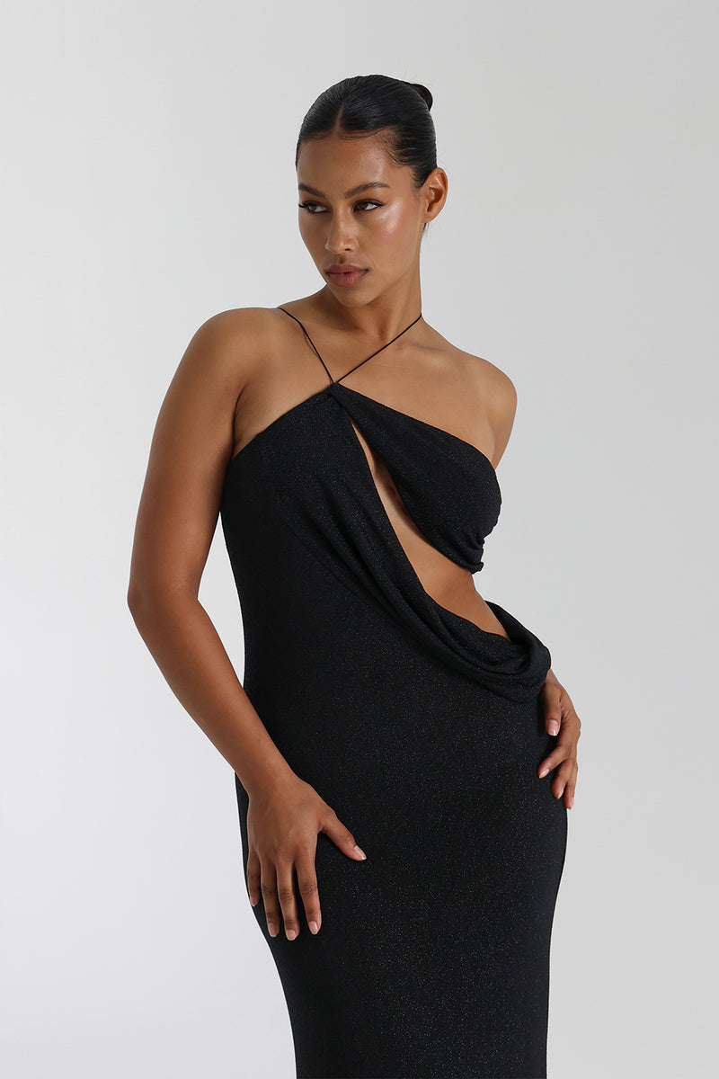 Isolde™ | Rückenfreies Maxikleid mit Kreuzträgern
