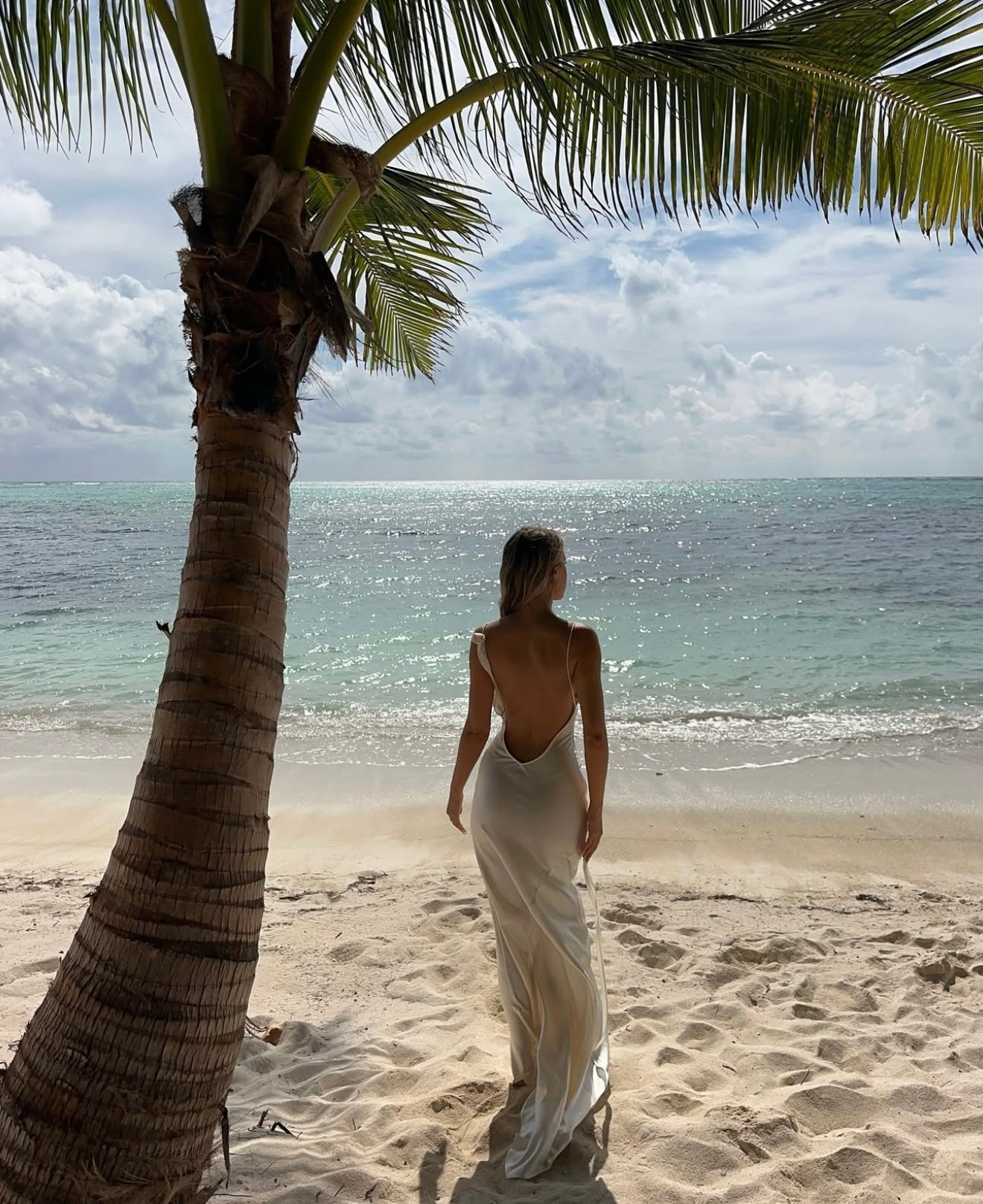 Lindth™ | Elegantes Satinkleid im Slip-Stil