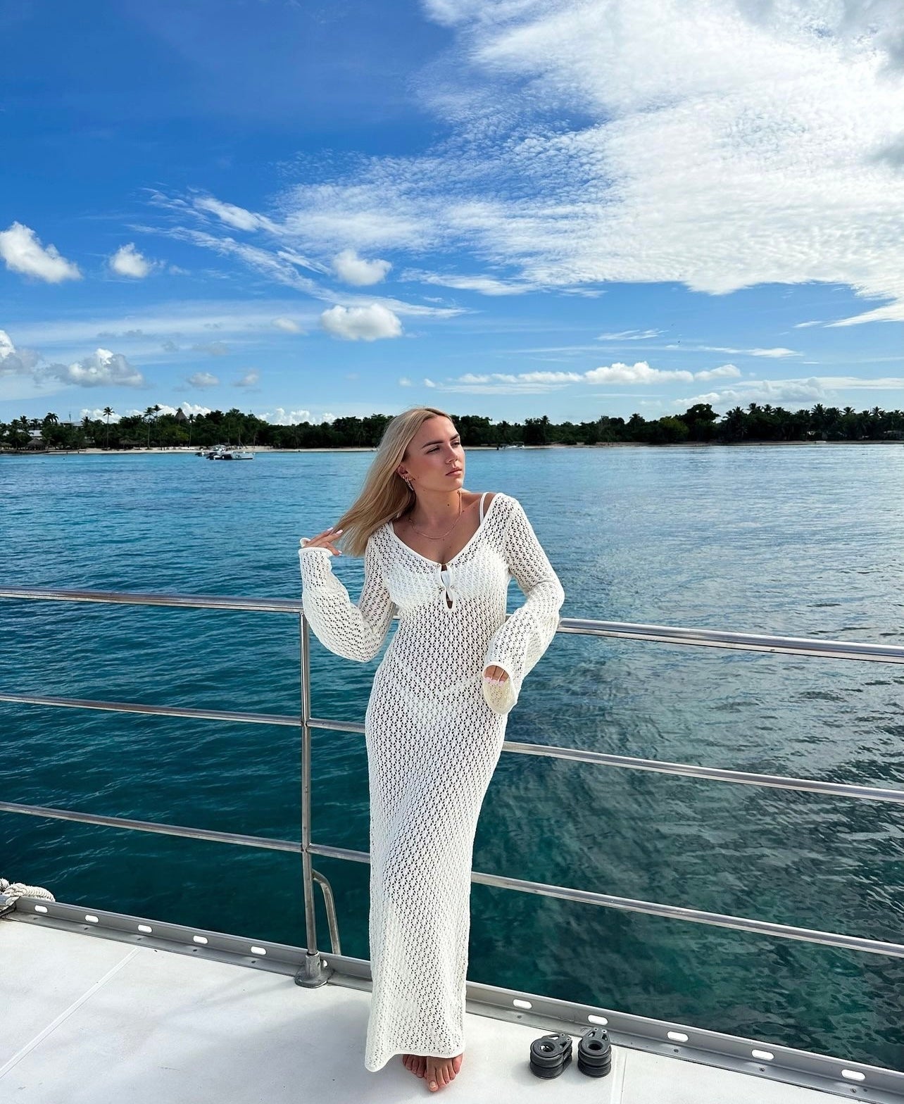Tyra™ | Handgehäkeltes Strandkleid