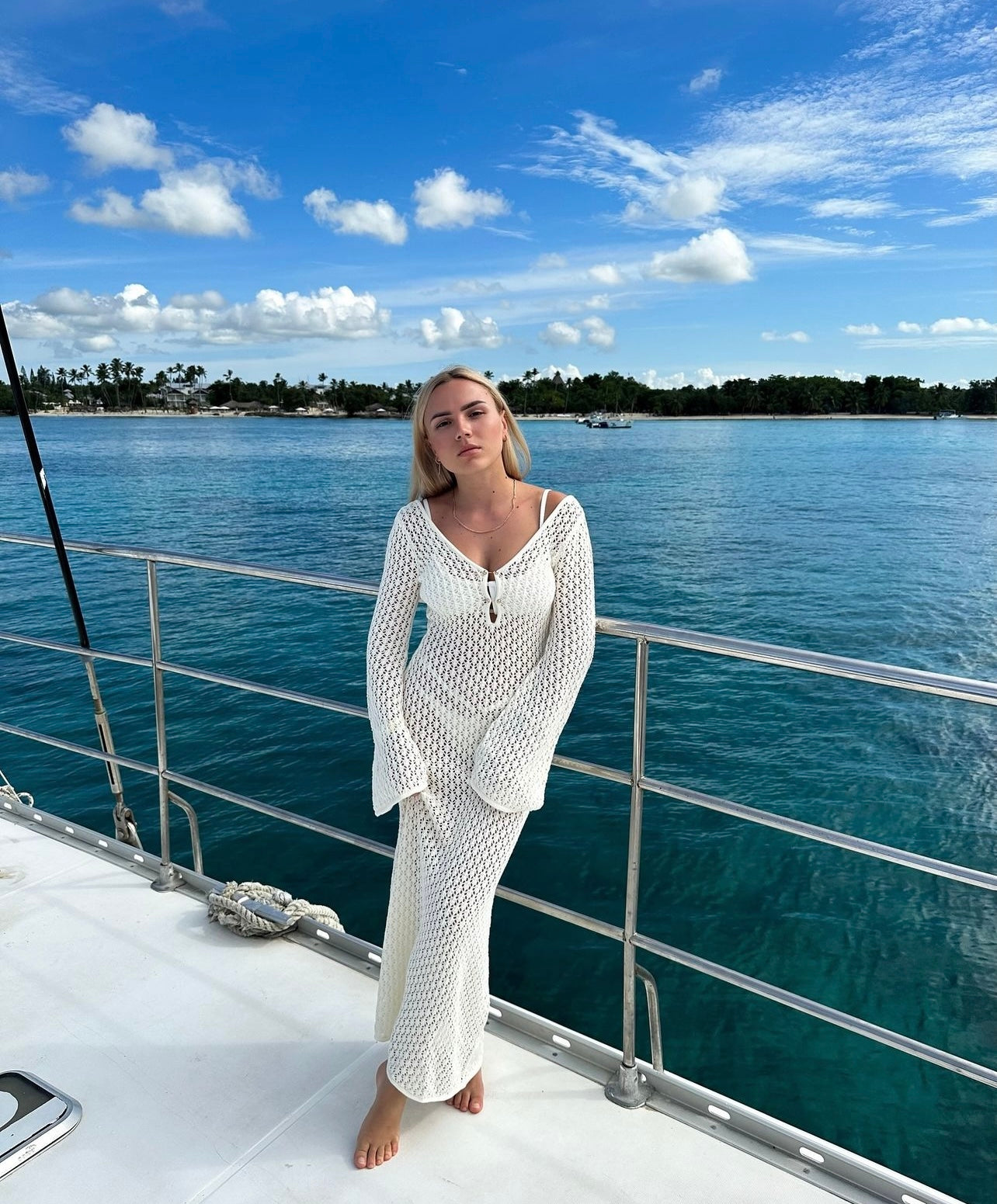 Tyra™ | Handgehäkeltes Strandkleid