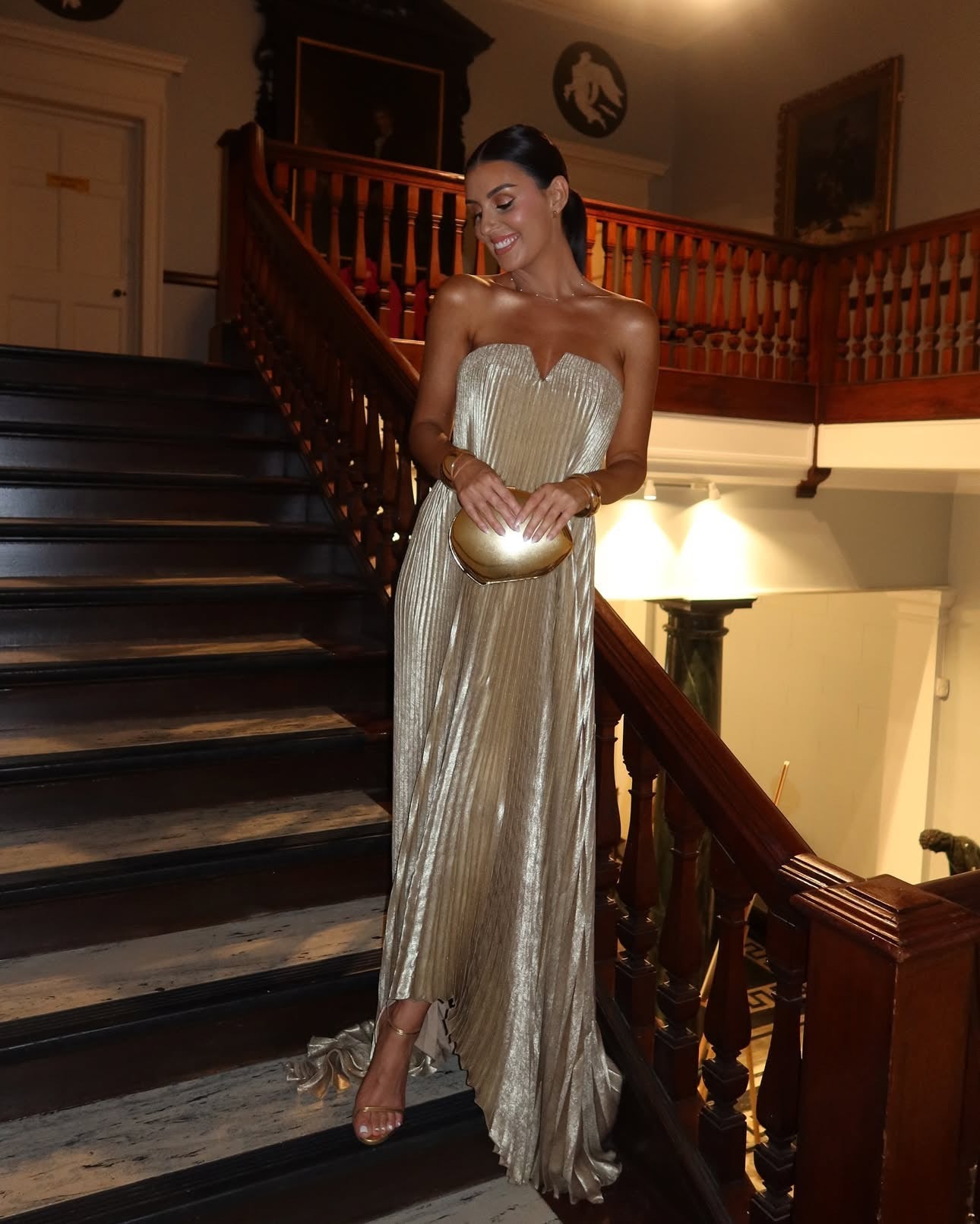 Ayla™ | Glänzendes Abendkleid mit Fransen