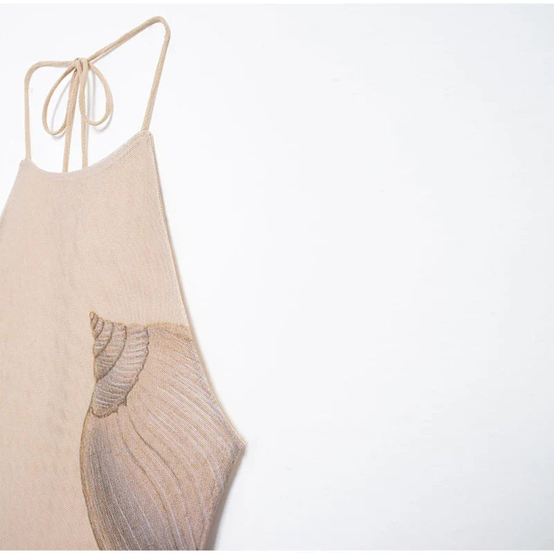 Lady™ | Fließendes Maxikleid mit hohem Ausschnitt
