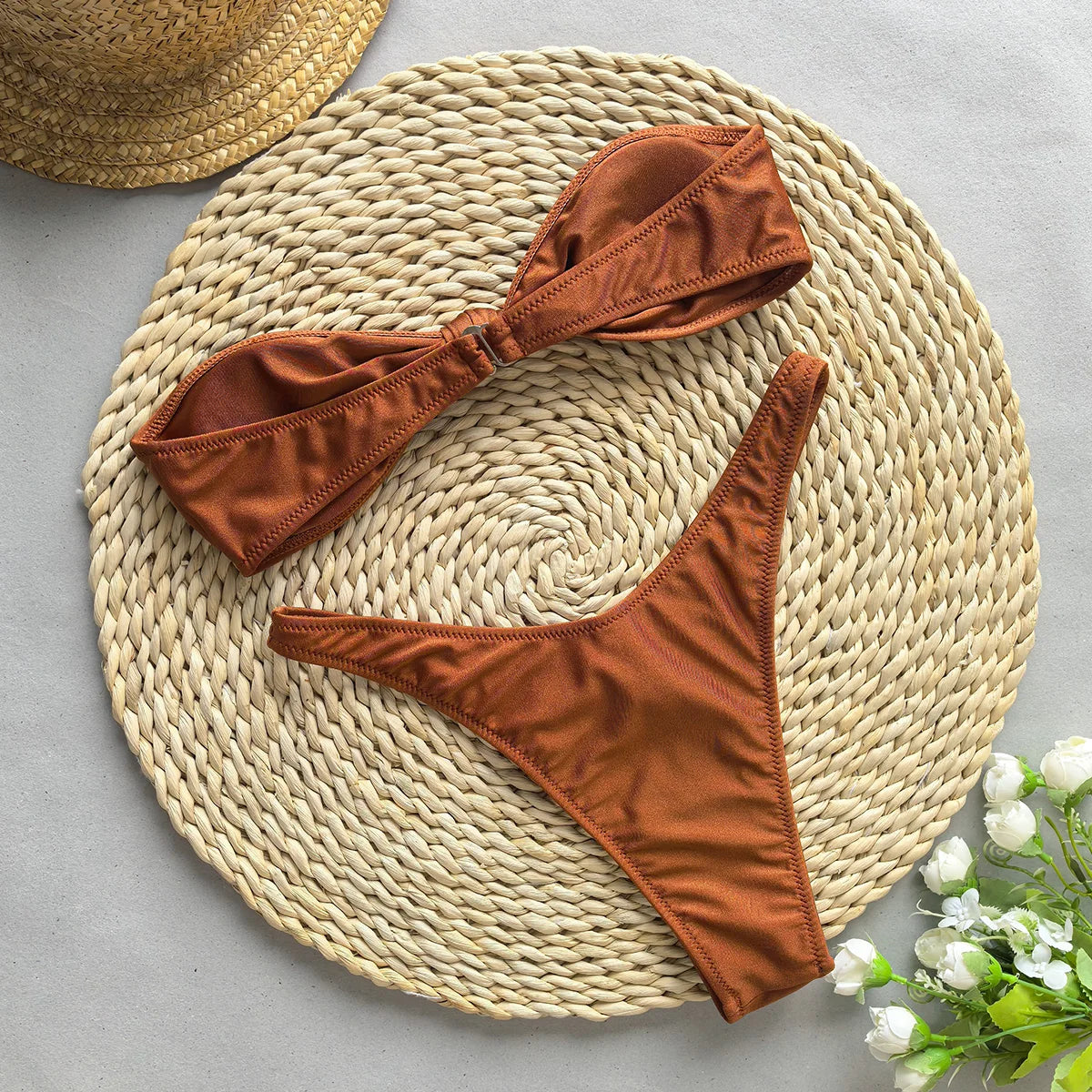 Ada™ | Eleganter Bandeau-Bikini mit stilvollem Design