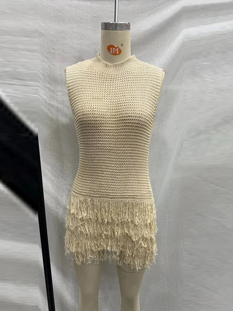 Tuanny™ | Handgehäkeltes Kleid mit Fransen