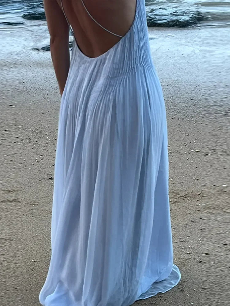 Arlina™ | Fließendes Rückenfreies Kleid
