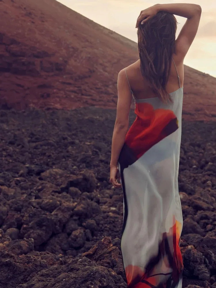 Samara™ | Figurbetontes Kleid mit Print