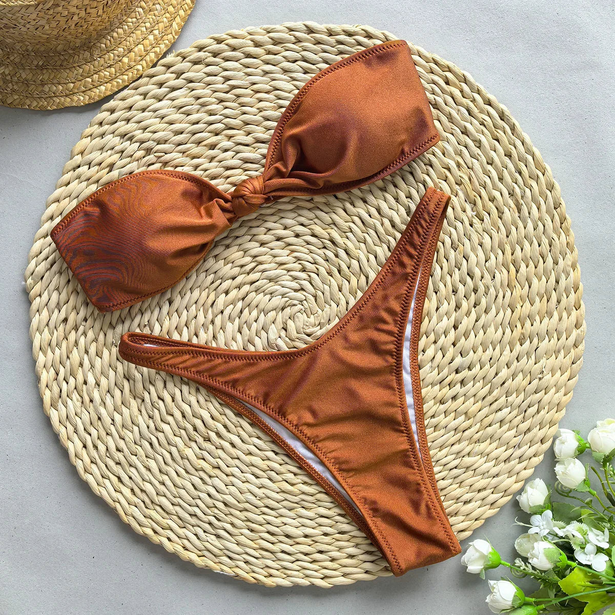 Ada™ | Eleganter Bandeau-Bikini mit stilvollem Design