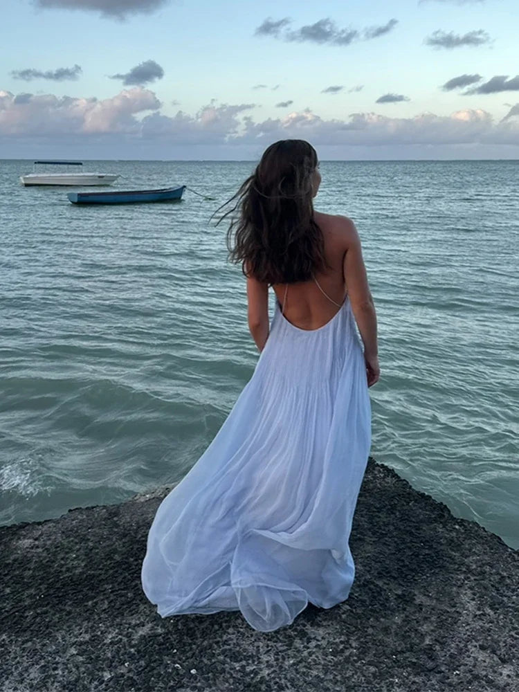 Arlina™ | Fließendes Rückenfreies Kleid