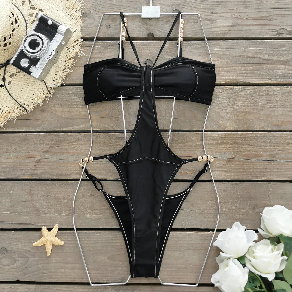 Lucinda™ | Einteiliger Badeanzug mit Cut-Out