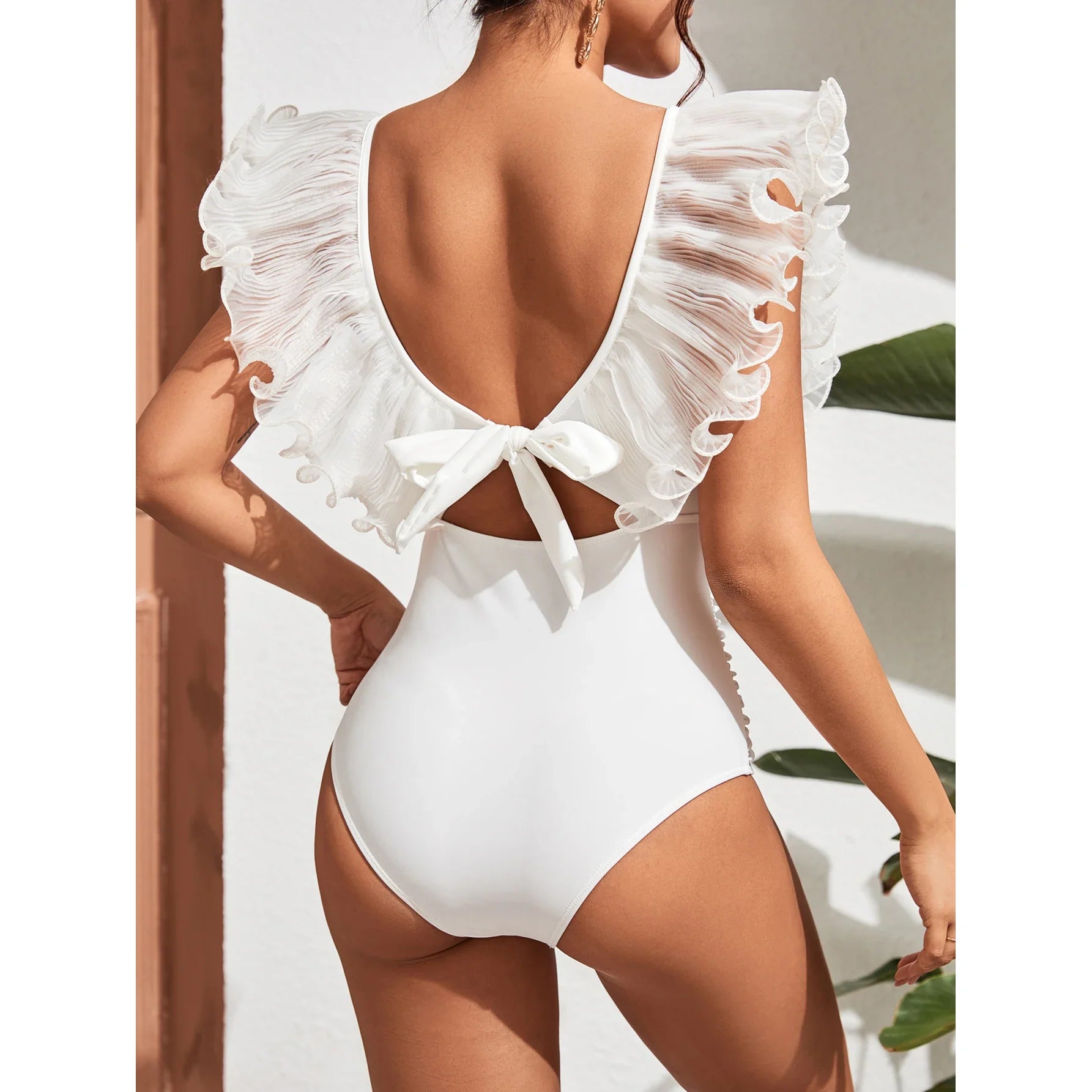 Miranda™ | Badeanzug mit Volant-Details