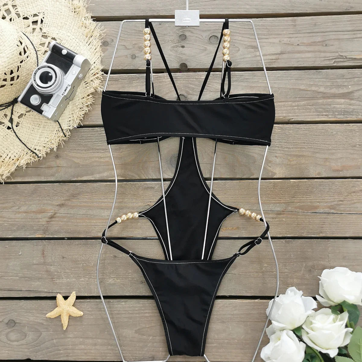 Lucinda™ | Einteiliger Badeanzug mit Cut-Out