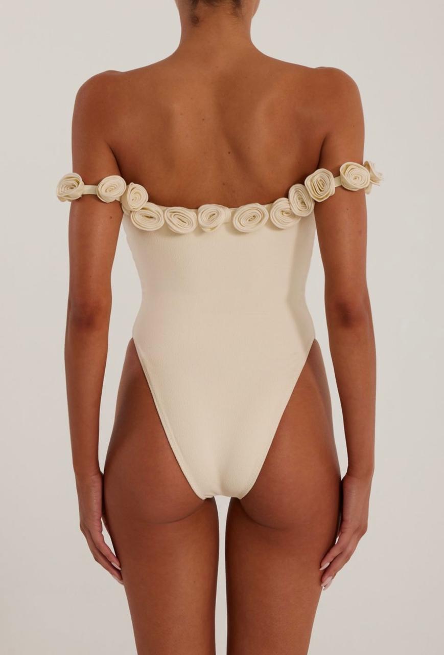 Yasmine™ | Verspielter Badeanzug mit Rüschen