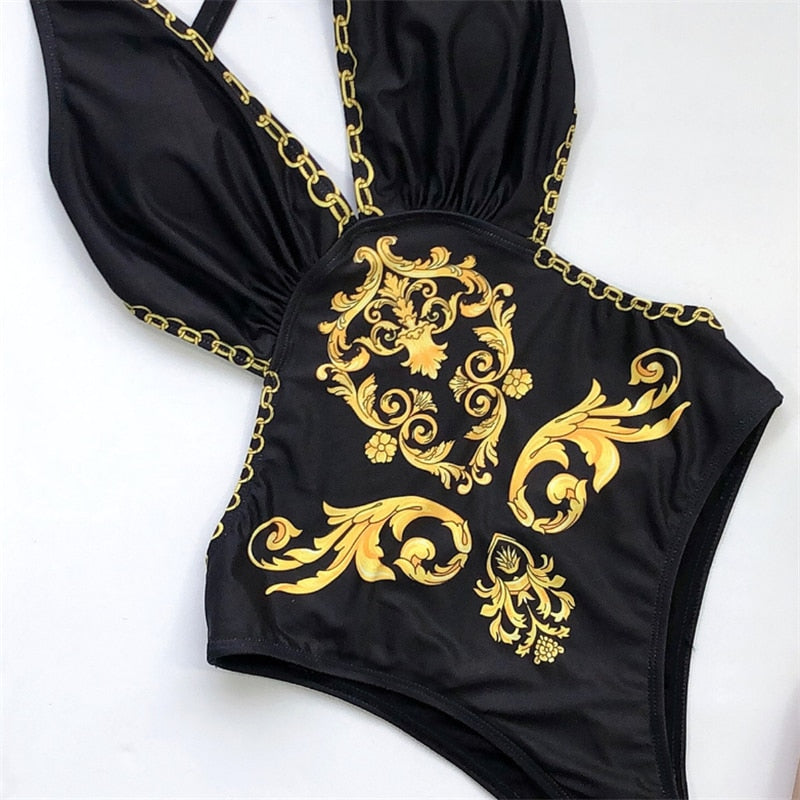 Laura™ | Stickerei-Body in Schwarz