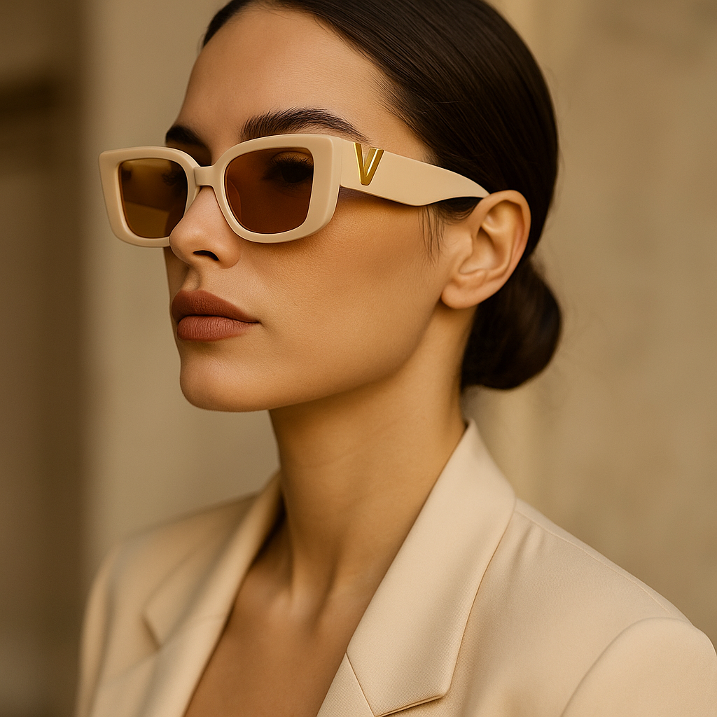 "V" Sonnenbrille