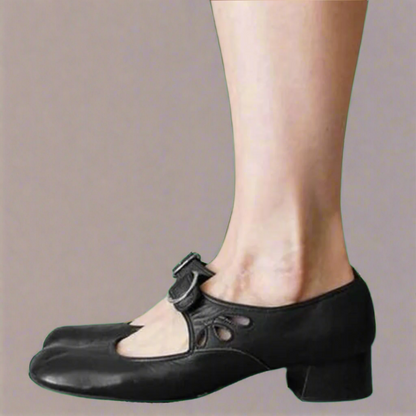 Denisa™ Ledersandalen mit bequemer Keilsohle