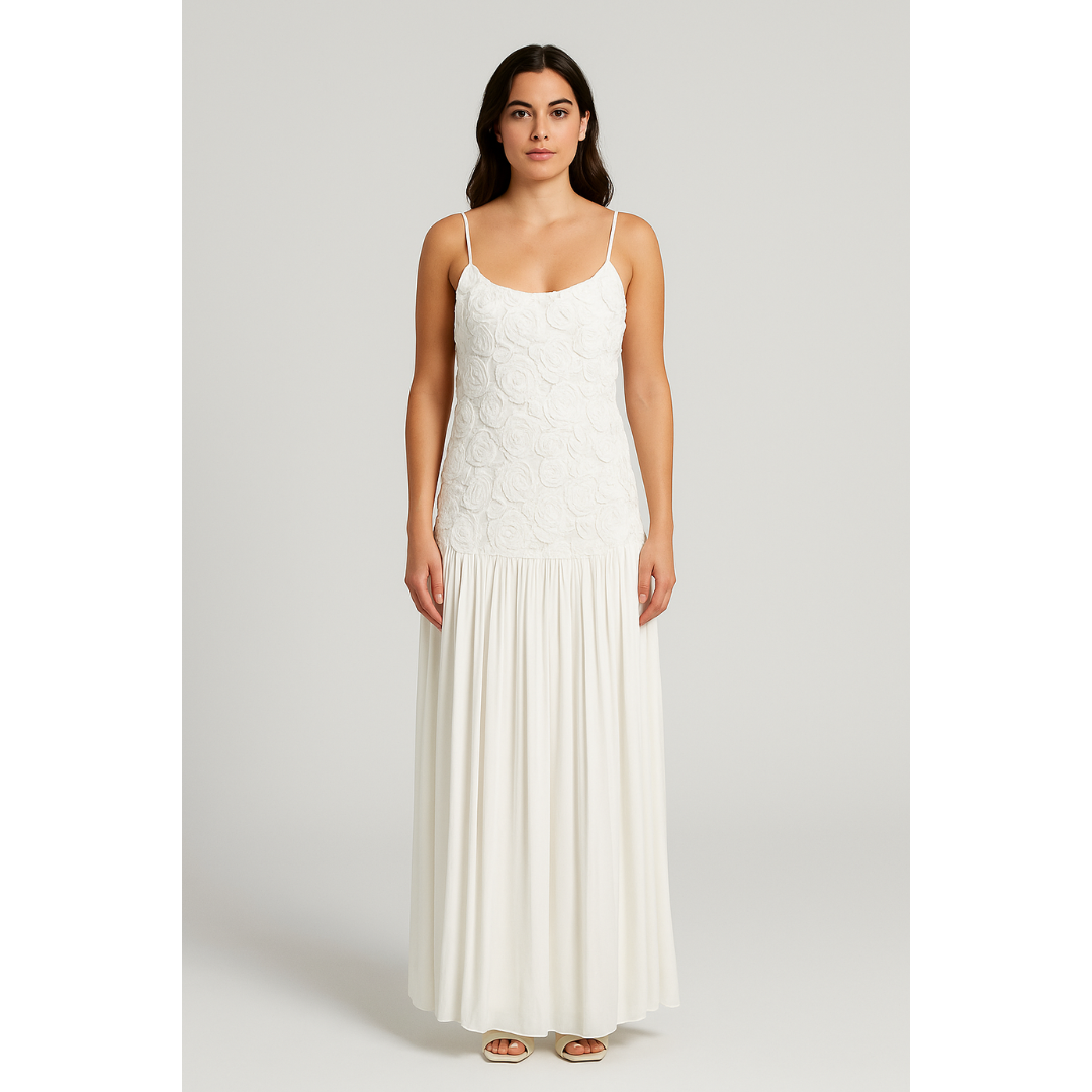 Lysse™ | Kleid mit Spitzenoberteil & Faltenrock