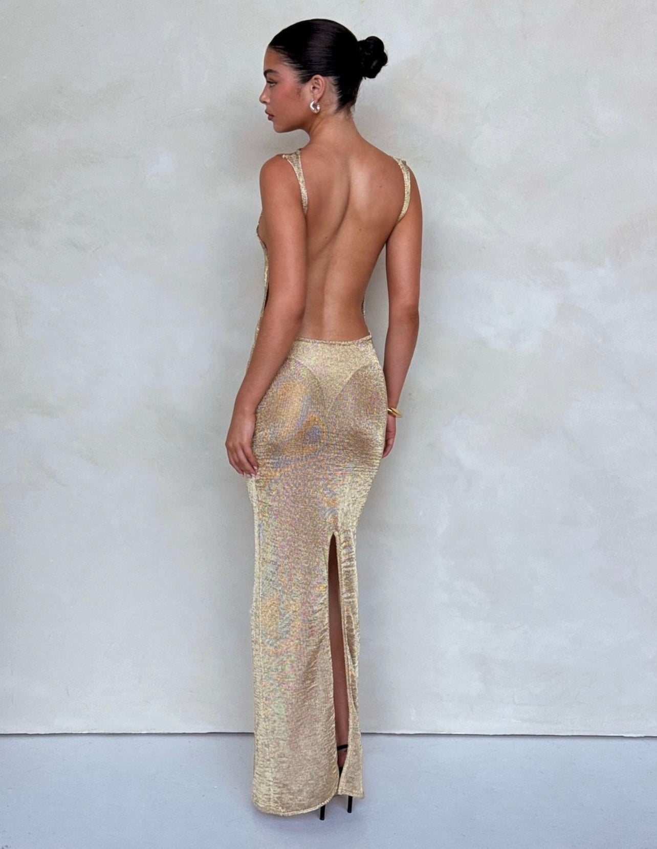 Sylla™ | Elegantes figurbetontes Maxikleid
