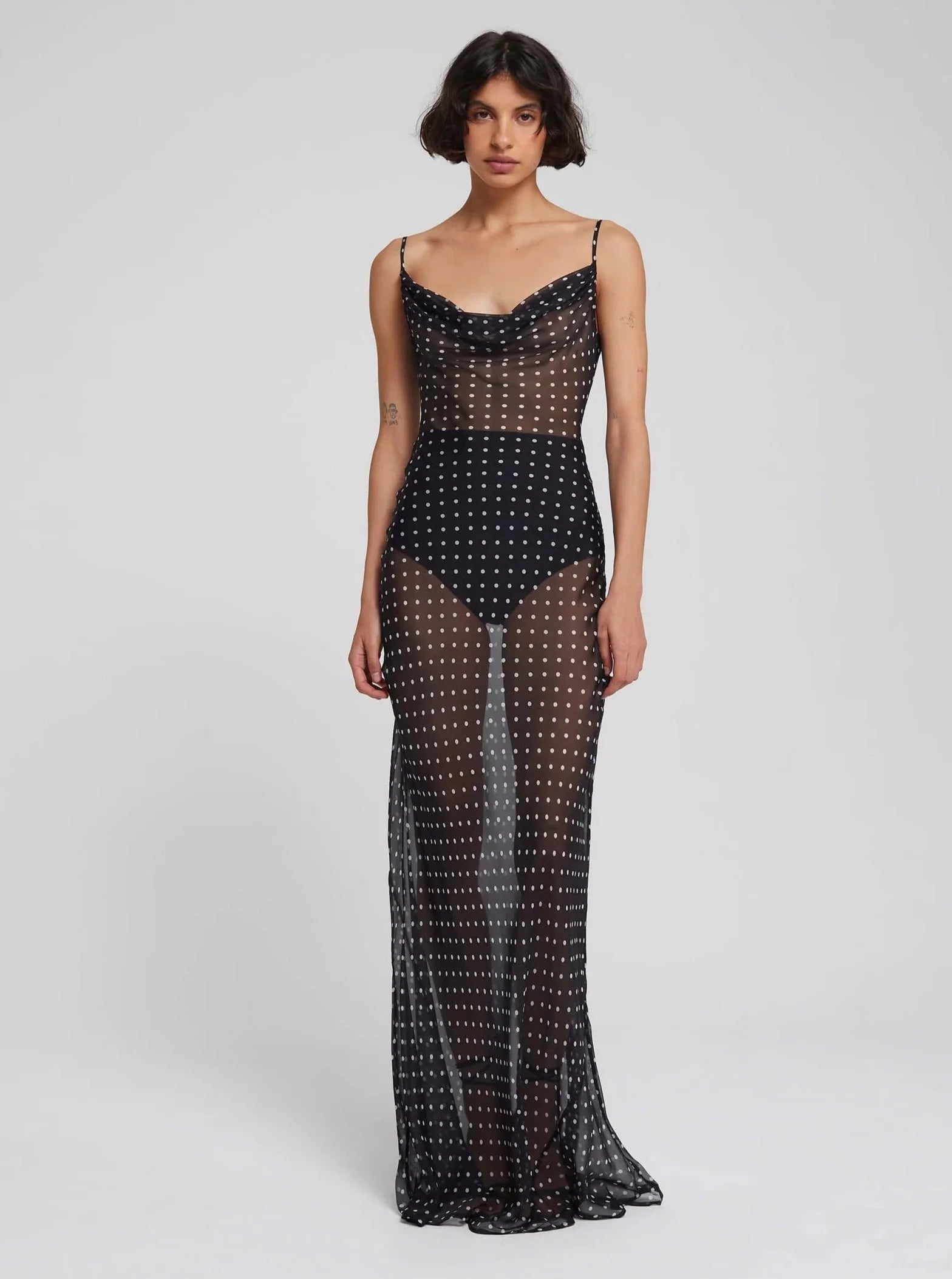 Babette™ | Elegantes Maxikleid mit Cut-Out