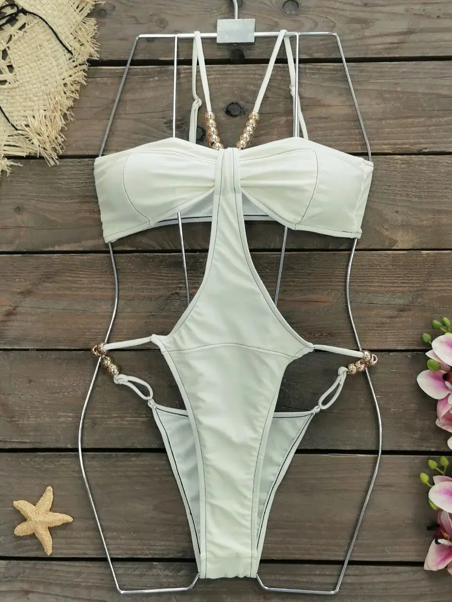 Lucinda™ | Einteiliger Badeanzug mit Cut-Out