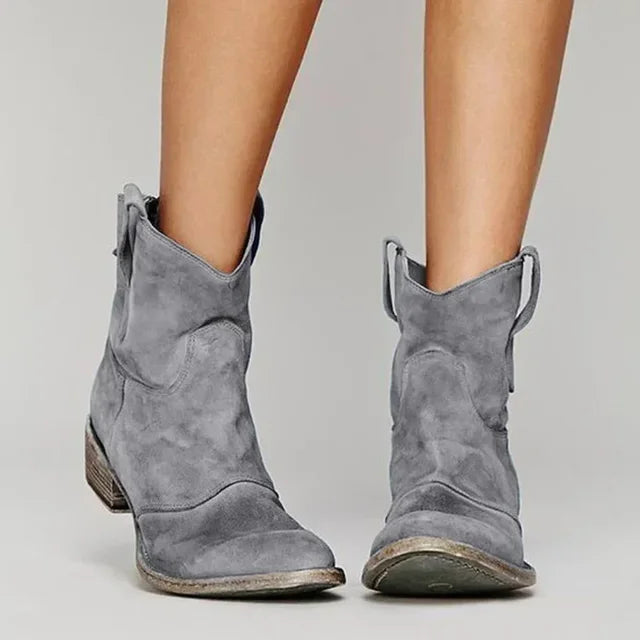 Thalia™ - Vintage Cowboy-Stiefeletten