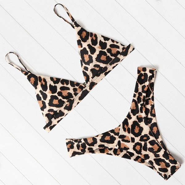 Eliana™ | Stylischer Bikini mit Leopardenmuster